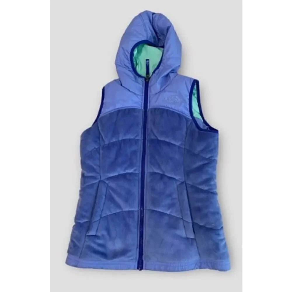 The North Face Purple Reversible Vest Girls Sz. L (12/14)